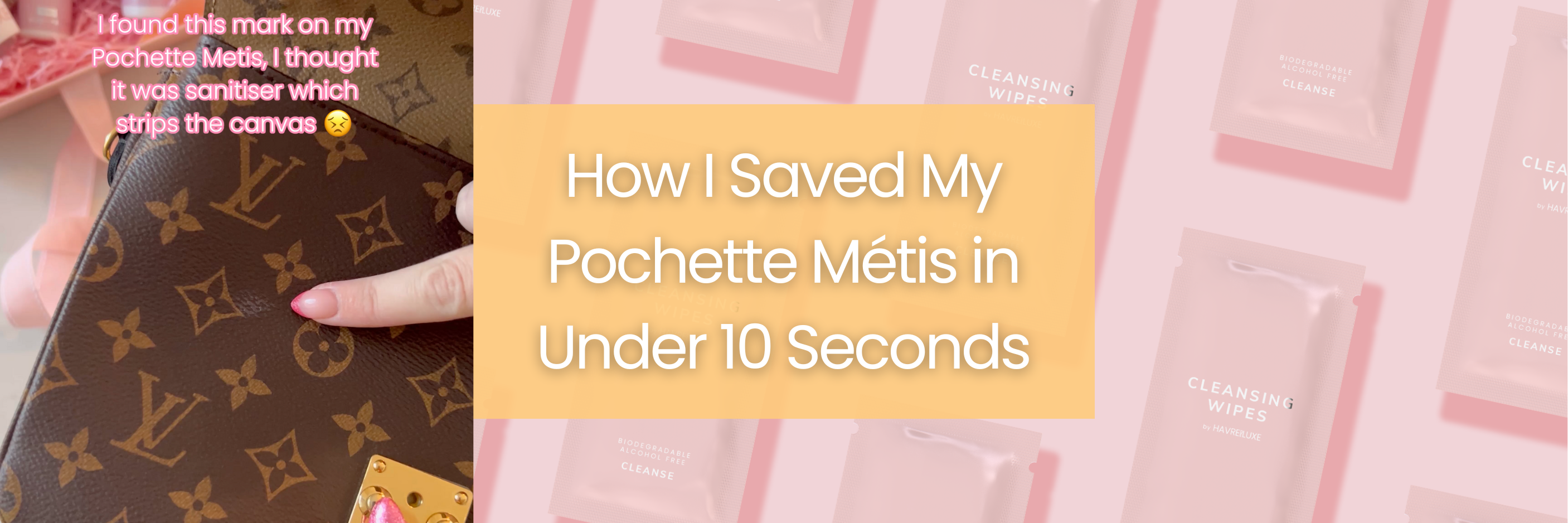 How I Saved My Pochette Métis in Under 10 Seconds