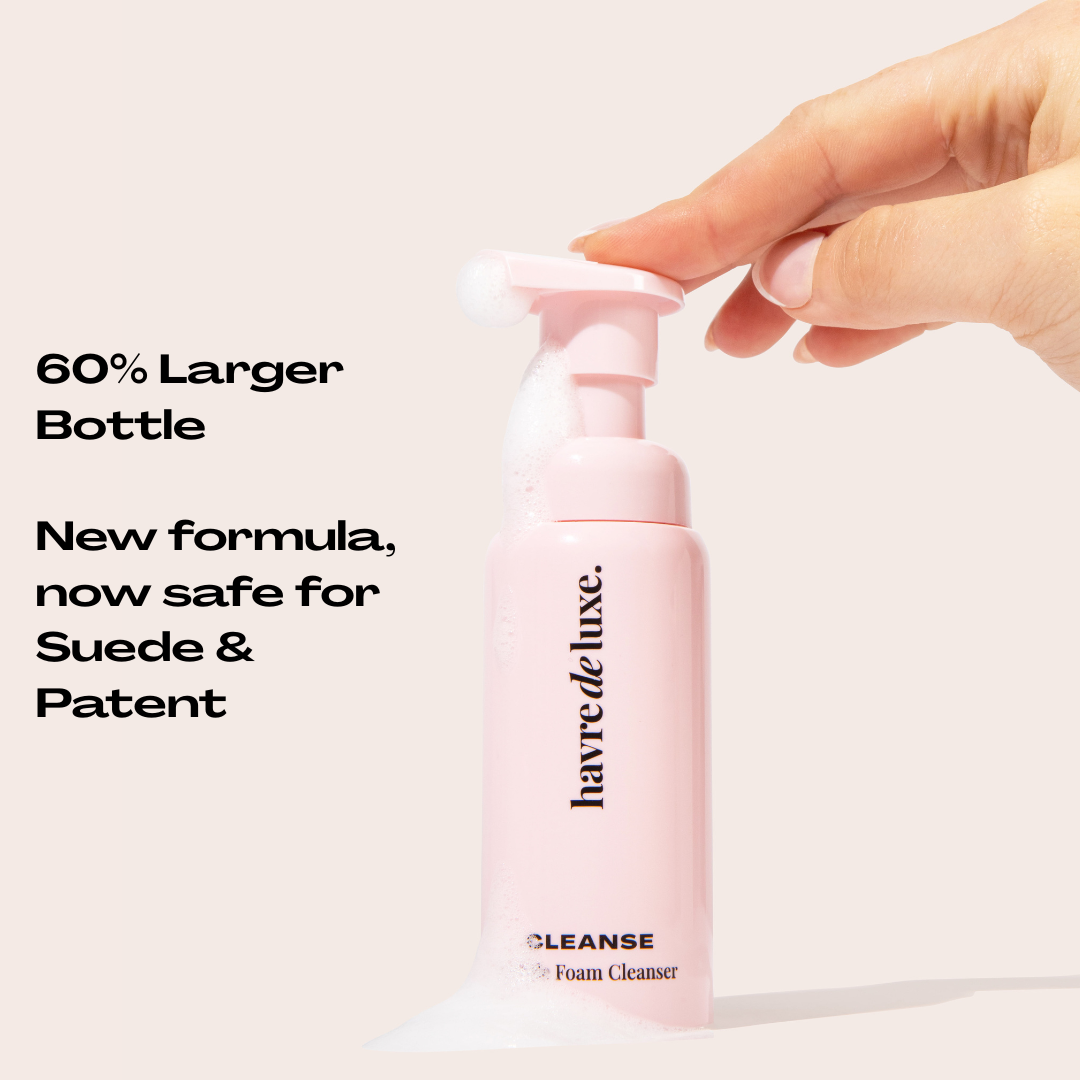 Mousse nettoyante douce pour tissus et cuirs