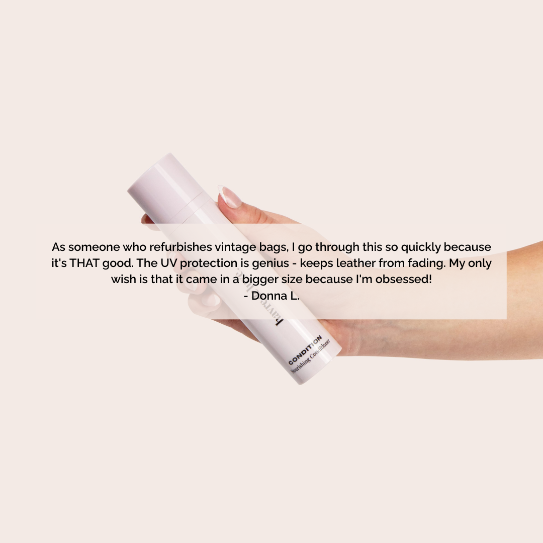 Revitalisant nourrissant pour cuir avec filtre UV