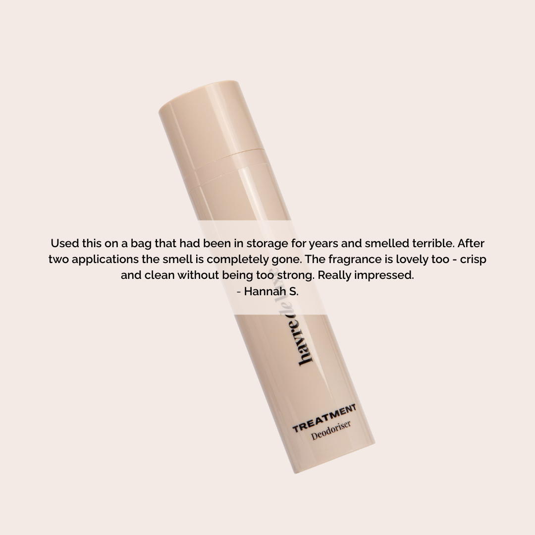 Désodorisant pour tissus et cuirs