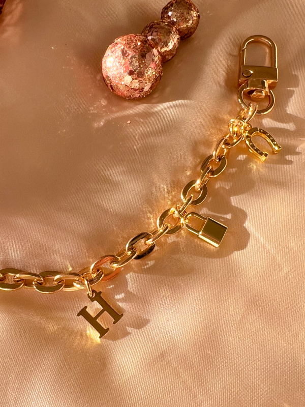 Gold & Silver Double Chunky Chain Handbag Charm – Havre de Luxe