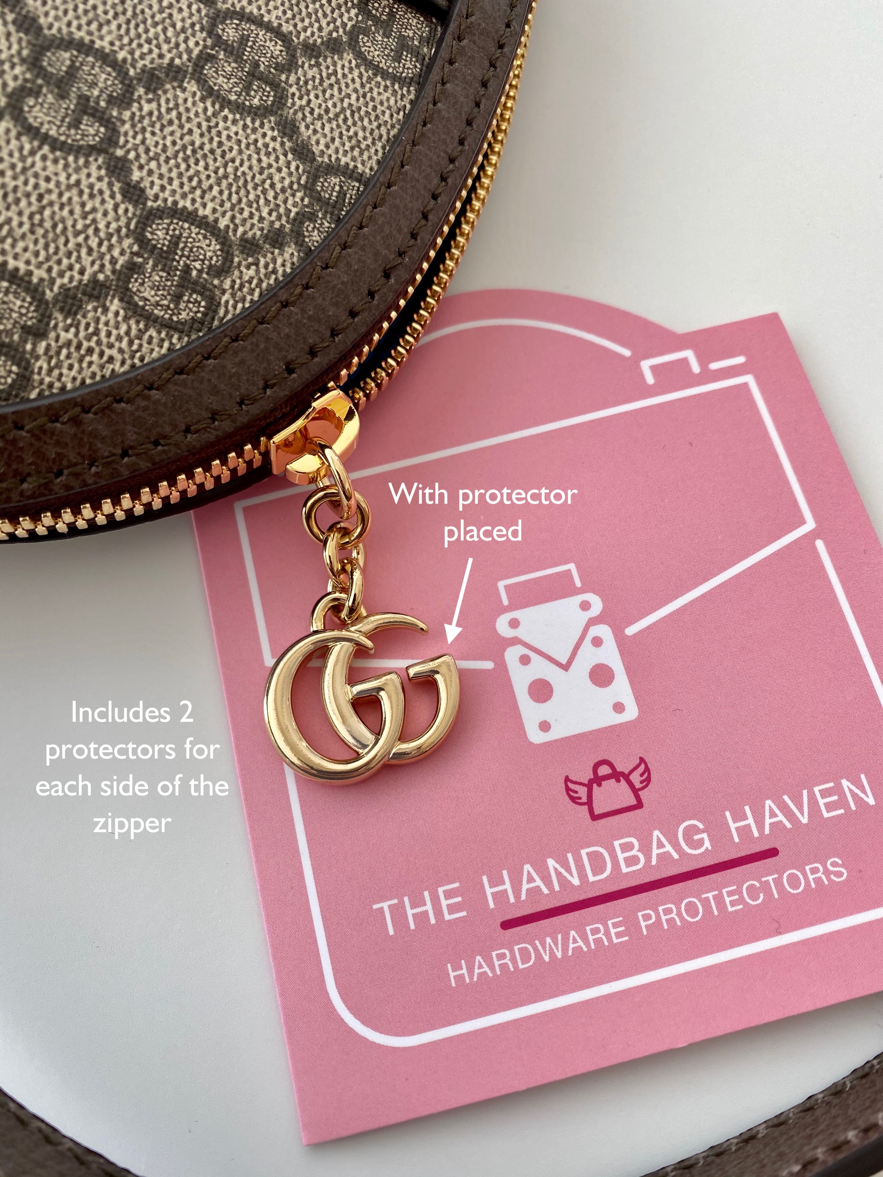 Protecteurs compatibles avec le sac à bandoulière rond Ophidia Mini GG