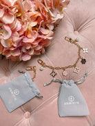 Camélia Pearl Mixed Handbag Charm - Havre de Luxe